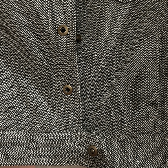Liz Claiborne Gray Textured Blazer - Picture 3 of 4